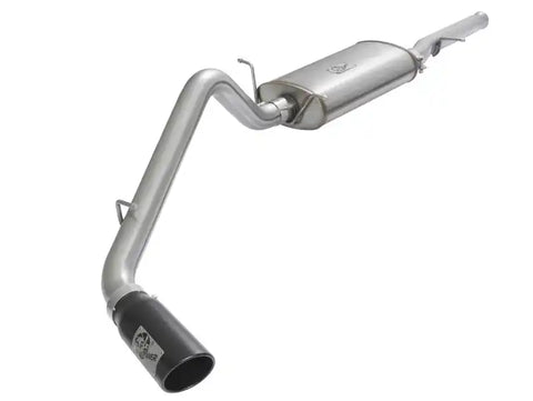 aFe 49-44072-B MACHForce XP Exhausts Cat-Back Black Tip 09-17 GM Silverado 1500 4.3/5.3L RegCab SB/LB
