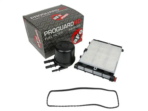 aFe 44-FF025-MB ProGuard D2 Fuel Filter 17-21 Ford Diesel Trucks V8-6.7L (td) - 4 Pack