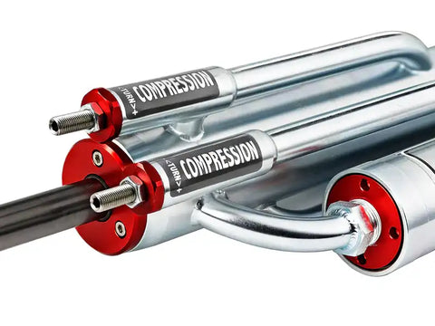 aFe 56000-0310-3L Sway-A-Way 2.5 Bypass Shock 3-Tube w/ Piggyback Res. Left Side - 10in Stroke