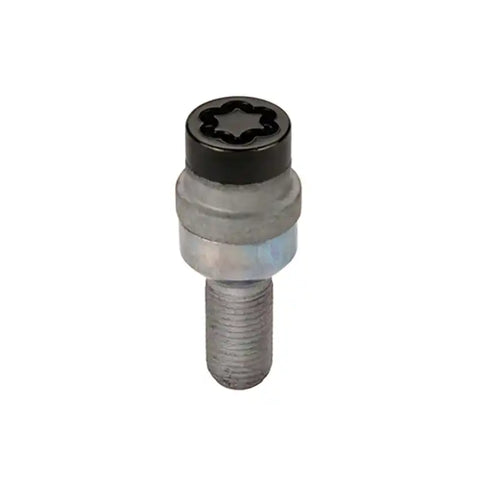 McGard Wheel Lock Bolt Set - 4pk. (Radius Seat) M14X1.5 / 17mm Hex 28.2mm Shank Length Black