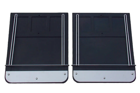 Go Industries 70735SET Dual Wheel Classic Mud Flap Set