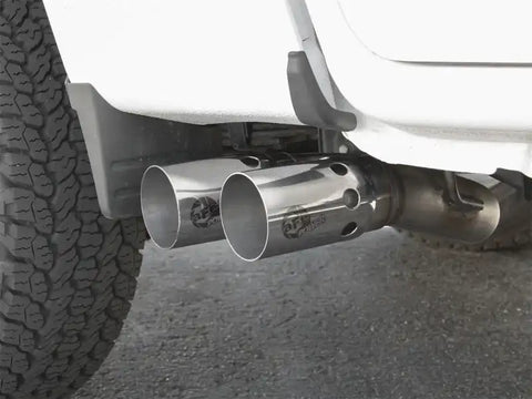 aFe 49-44065-P Rebel Series DPF-Back 3in Side Exit SS Exhaust w/ IC Polished Tips 2016 GM Colorado/Canyon 2.8L
