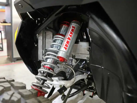aFe 851-5600-04-CA 17-19 Polaris RZR 925/1000cc Sway-A-Way 2.5 Front Coilover Kit w/ PB Reservoirs and Comp Adj