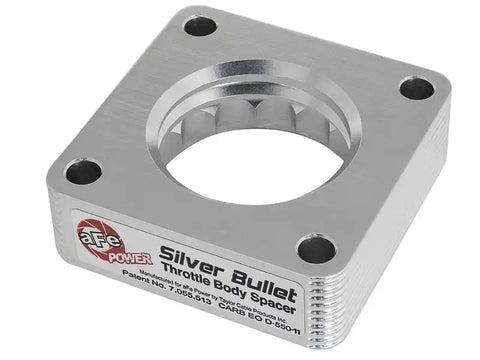 aFe 46-35001 Silver Bullet Throttle Body Spacers TBS Jeep Wrangler (TJ YJ) 91-06 4.0L