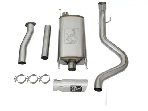aFe 49-46026-P MACHForce XP Cat-Back SS Exhaust w/ Polished Tips 16 Toyota Tacoma V6-3.5L