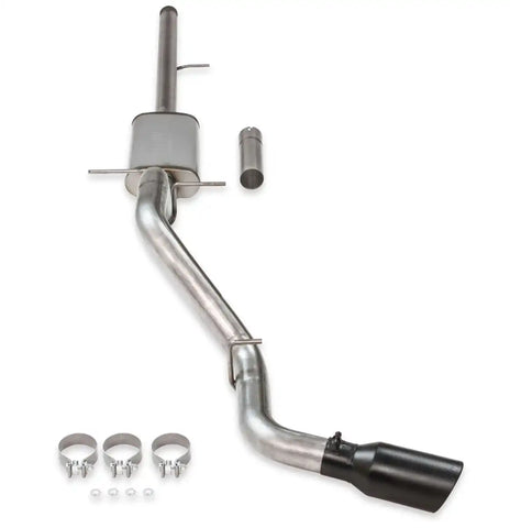 MyTruckPoint FlowMaster 717857 FlowFx Single Exit Cat-Black Exhaust For 14-18 GM 1500 With 4.3L and 5.3L, Black Tip