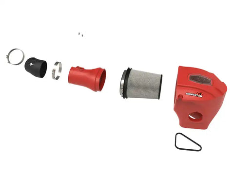 aFe 51-72204-R Momentum GT Limited Edition Cold Air Intake 15-16 Dodge Challenger/Charger SRT Hellcat - Red