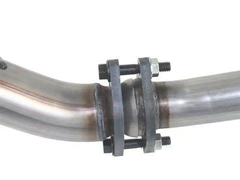 aFe 48-46210 Power Twisted Steel Loop Delete D/P & Y-Pipe SS 2in/2.5in 12-14 Jeep Wrangler (JK) V6 3.6L
