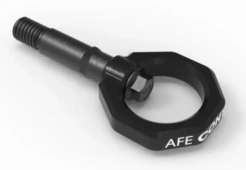 aFe 450-721002-B Control Rear Tow Hook Black 20-21 Toyota GR Supra (A90)