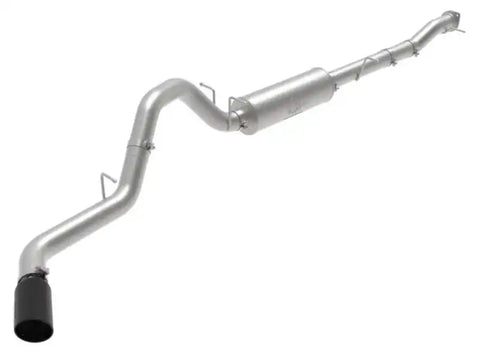 aFe 49-42080-P Large Bore-HD 3in 409SS DPF-Back Exhaust System w/ Polished Tip RAM 1500 20-21 V6-3.0