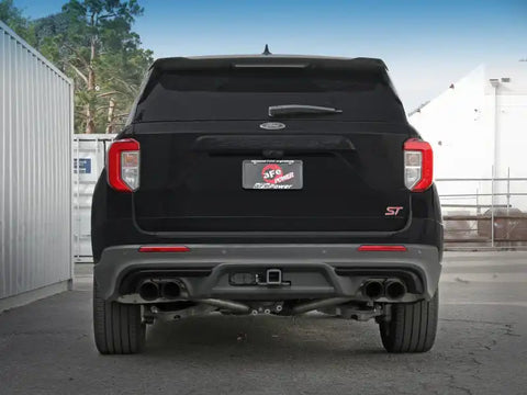 aFe 49-33139-B MACH Force-Xp 2.5in. 304 SS C/B Exhaust 20-21 Ford Explorer V6-3.0L - Black Tip