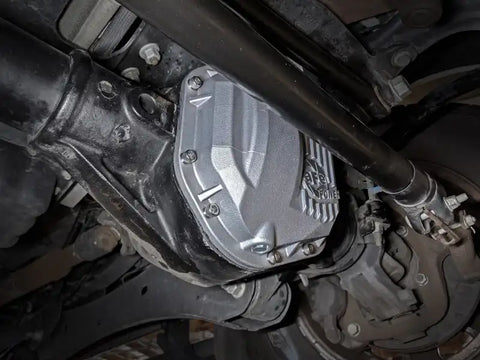 aFe 46-71100A Street Series Dana 60 Front Differential Cover Raw w/ Machined Fins 17-20 Ford Trucks (Dana 60)