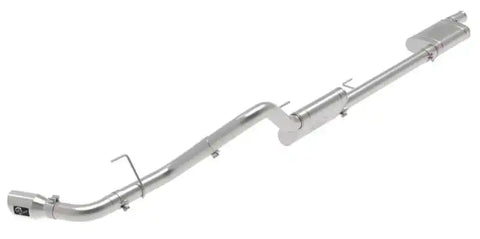 aFe 49-48083-P Apollo GT Series 409 Stainless Steel Cat-Back Exhaust 2020 Jeep Gladiator 3.6L - Polished Tip