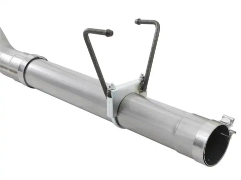 aFe 49-42006-P LARGE BORE HD 4in 409-SS DPF-Back Exhaust w/Polished Tip 07.5-12 Dodge Diesel Trucks L6-6.7L(td)