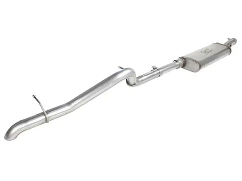 aFe 49-46231 MACHForce XP Exhaust Cat-Back 2.5in SS-409 Hi-Tuck 12-14 Jeep Wrangler Unlimited V6 3.6L 4Dr