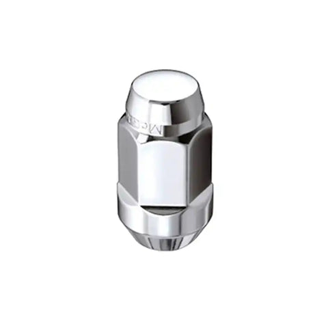 McGard Hex Lug Nut (Cone Seat Bulge Style) M14X1.5 / 22mm 1.945in. Length (4-Pack) - Chrome