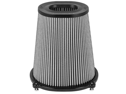 aFe 21-91133 Quantum Pro DRY S Air Filter Inverted Top - 5.5inx4.25in Flange x 9in Height PDS