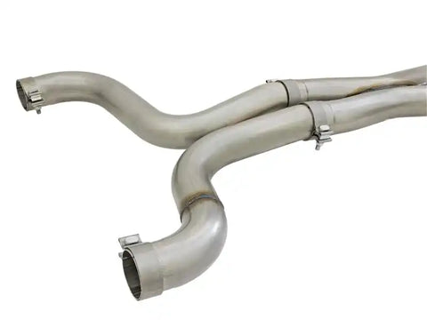 aFe 49-34068-P MACHForce XP 3in 304 SS Axle-Back Dual Exhaust (NPP) w/ Polished Tips 16-17 Camro V8-6.2L