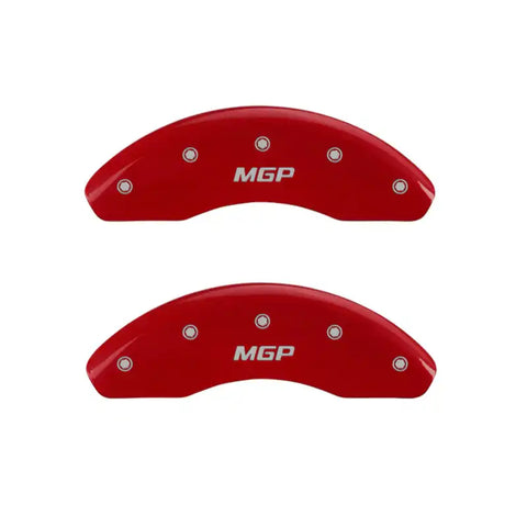 MGP 4 Caliper Covers Engraved Front & Rear Sonic Yellow finish black ch