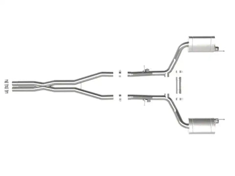 aFe 49-32070 MACH Force-Xp 3in 304 SS Cat-Back Exhaust 15-20 Dodge Charger Hellcat V8-6.2L (sc) / 392 V8-6.4L
