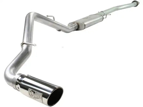 aFe 49-44013-P MACHForce XP Exhaust SS-409 Cat-Back w/ 304SS Polished Tip 04-07 GM Trucks 1500 V6/V8