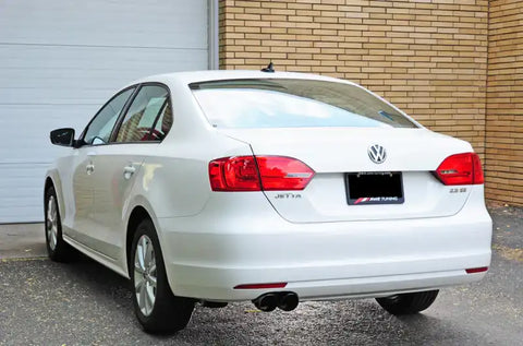 AWE Tuning Mk6 Jetta 2.5L Touring Edition Exhaust - Diamond Black Tips