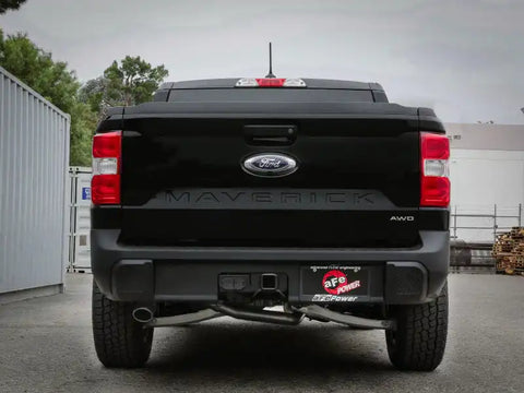 aFe 49-33145-B 22-23 Ford Maverick EcoBoost L4 2.0L(t) Vulcan Series 2-1/2in 304 SS Cat-Back w/ Black Tip