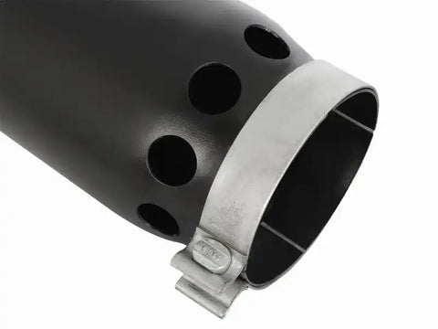 aFe 49T50601-B161 MACHForce XP Cat-Back SS-304 5in Interooled Exhaust Tip In x 6in Outx16inL Bolt-On Right Blk