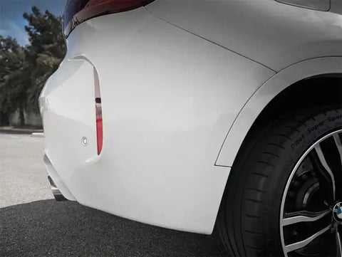 aFe 49-36342-P MACH Force-Xp 3.5in. 304 SS C/B Exhaust w/o Muffler 15-18 BMW X5 M V8-4.4L (tt) - Polished Tip