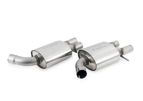AWE Tuning Audi C7.5 A6 3.0T Touring Edition Exhaust - Quad Outlet Chrome Silver Tips