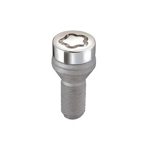 McGard Wheel Lock Bolt Set - 4pk. (Cone Seat) M12X1.75 / 19mm Hex 28.9mm Shank Length Chrome