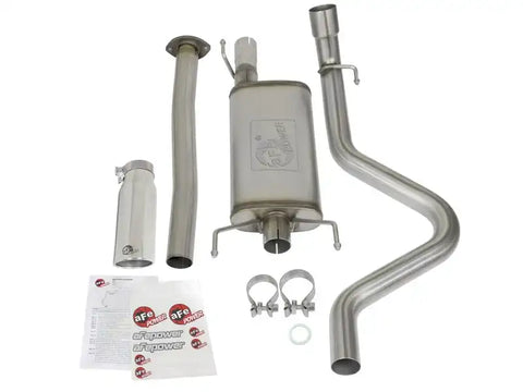 aFe 49-46031-P MACH Force XP Cat-Back Stainless Steel Exhaust Syst w/Polished Tip Toyota Tacoma 05-12 L4-2.7L