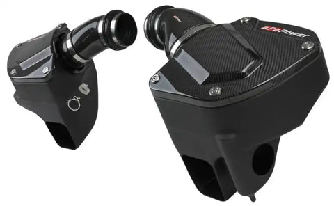 aFe 58-10005D Black Series Stage-2 Carbon Fiber Cold Air Intake System w/ Pro DRY S Media - 18-19 BMW M5 (F90)