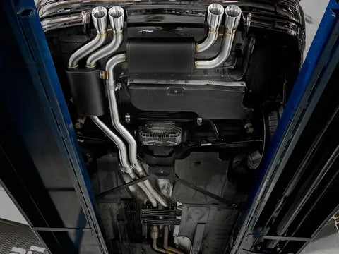 aFe 49-36344-P MACH Force-Xp 2.5in 304 SS Cat-Back Exhaust w/ Polished Tips 01-06 BMW M3