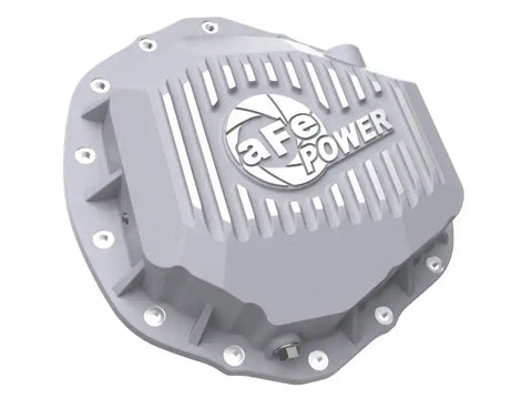 aFe 46-71260A Street Series Rear Differential Cover Raw w/ Machined Fins 20-21 GM Trucks V8-6.6L