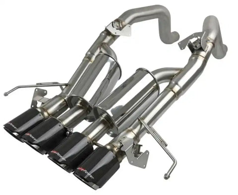 aFe 49-34056-1C MACH Force-Xp Axle-Back Exhaust System w/ Carbon Fiber Tips Chevrolet Corvette (C7) 14-19 6.2L