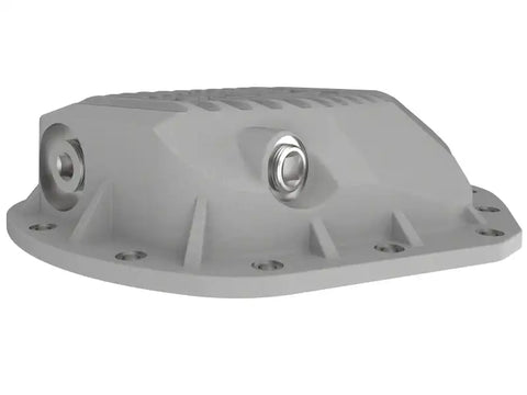 aFe 46-71060A Street Series Rear Differential Cover Raw w/ Machined Fins 01-18 GM Diesel Trucks V8-6.6L (td)