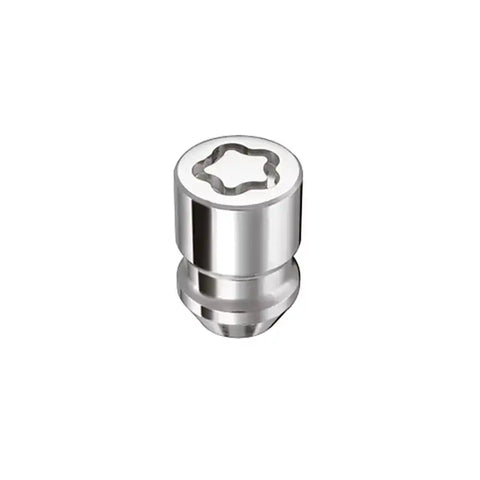 McGard Wheel Lock Nut Set - 4pk. (Cone Seat) 1/2-20 / 3/4 & 13/16 Dual Hex 1.28in. Length Chrome