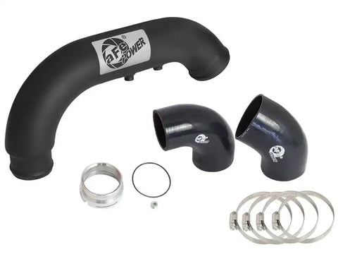 aFe 46-20269-B BladeRunner 3in Black IC Tube Cold Side w/ Coupling & Clamp Kit 2016 GM Colorado/Canyon 2.8L