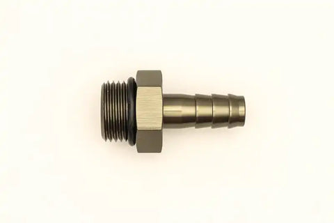 DeatschWerks 8AN ORB Male To 3/8in. Male Triple Barb Fitting (Incl. O-Ring)
