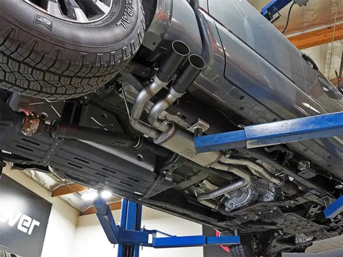aFe 49-46126-B POWER Rebel Series 2-1/2in 409 SS Cat Back Exhaust w/ Black Tips 16-17 Nissan Titan V8 5.6L