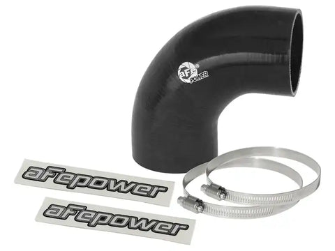 aFe 59-00059 Magnum FORCE CAI Univ. Silicone Coupling Kit (2.75in. ID / 3in. L) 90 Deg. Elbow Coupler - Black