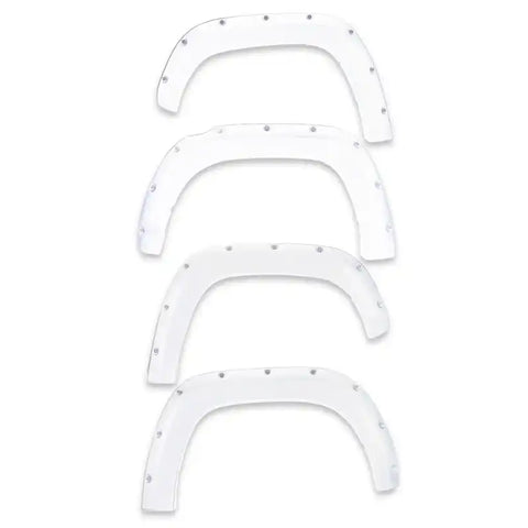 EGR 09+ Dodge Ram LD Bolt-On Look Color Match Fender Flares - Set Bright White