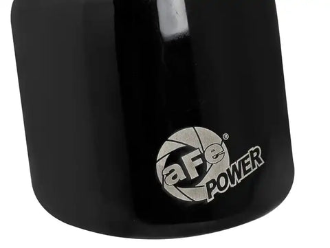 aFe 49T25404-B06 MACH Force-Xp 409 SS Clamp-On Exhaust Tip 2.5in. Inlet / 4in. Outlet 6in. L - Black