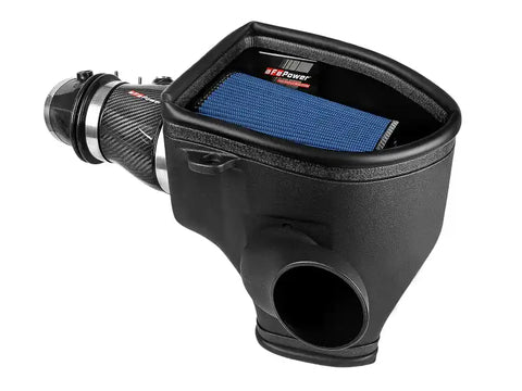 aFe 57-10001R Magnum Force Stage-2 Track Series Carbon Fiber AIS w/ Pro 5R Media - 18 Dodge Challenger V8-6.2L