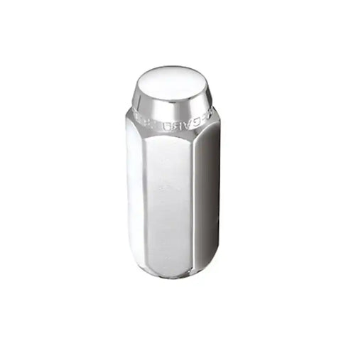 McGard Hex Lug Nut (Cone Seat) M12X1.75 / 13/16 1.815in. Length (4-Pack) - Chrome