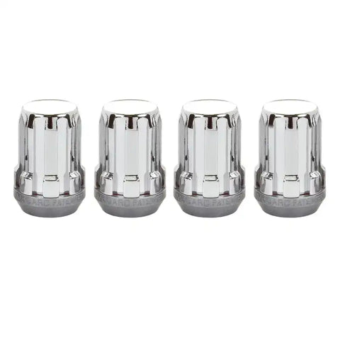 McGard SplineDrive Lug Nut (Cone Seat) M12X1.5 / 1.24in. Length (4-Pack) - Chrome (Req. Tool)