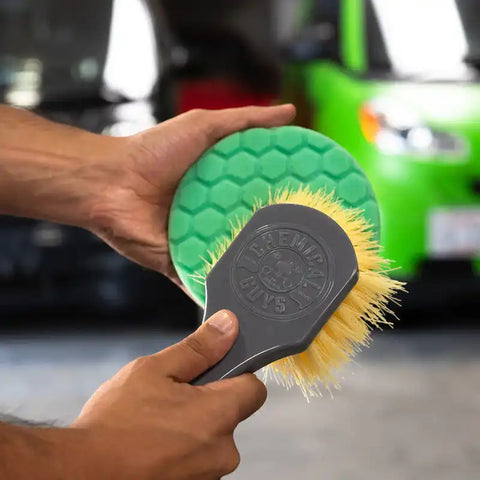 Chemical Guys Stiffy Brush For Carpets & Durable Surfaces - Yellow - Case of 12