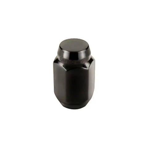 McGard Hex Lug Nut (Cone Seat) 1/2-20 / 13/16 1.5in. Length (4-Pack) - Black