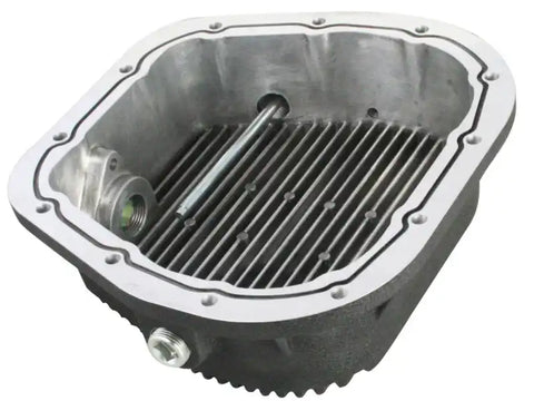 aFe 46-70152-WL Power Rear Diff Cover (Machined) 12 Bolt 9.75in 97-16 Ford F-150 w/ Gear Oil 6 QT
